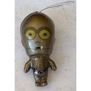 Star Wars CP-30 Robot Character Metallic Gold Christmas Ornament 3.75" Tall